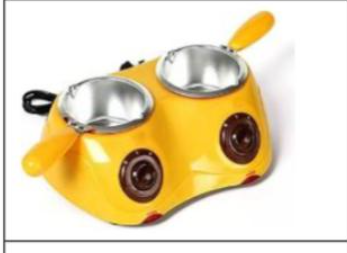 Miniatura 2 de Fundidora Doble de chocolate